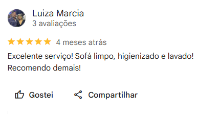 Avaliação de Luiza Marcia